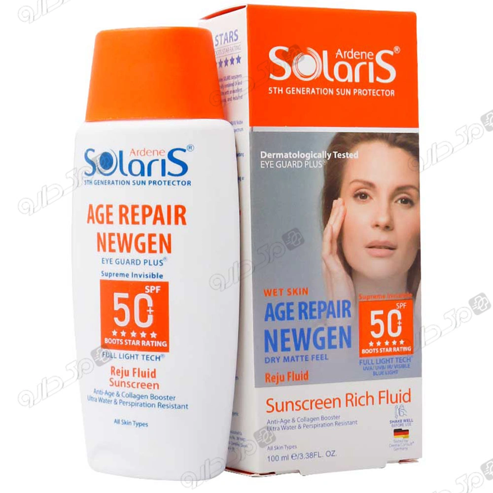 فلوئید ضد آفتاب ایج ریپیر نیوژن ضد چروک سولاریس SPF50